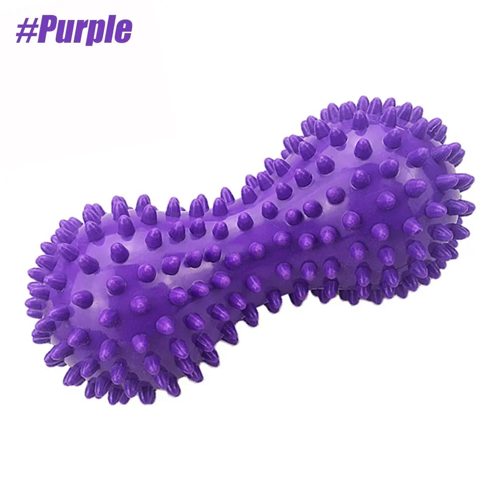 Peanut Massage Ball – Large Deep Tissue PVC Roller for Body Relaxation