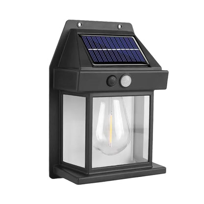 Solar Motion Sensor Garden Light – Waterproof & Dimmable