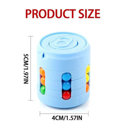 Magic Colorful Beans Fidget Spinner – Multi-Function Stress Relief Toy for Kids & Adults