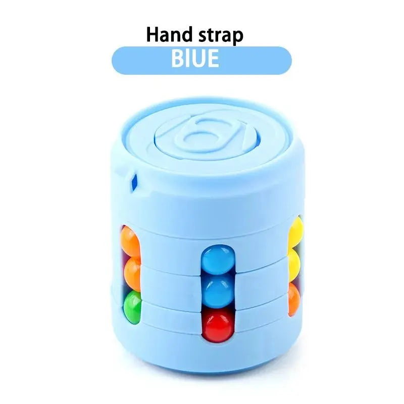 Magic Colorful Beans Fidget Spinner – Multi-Function Stress Relief Toy for Kids & Adults