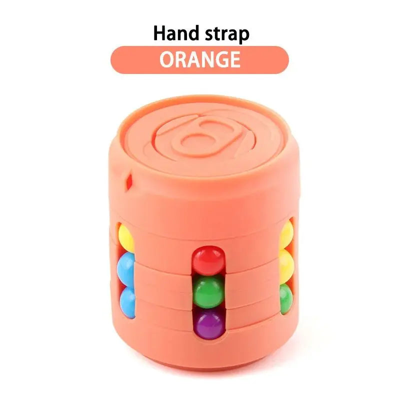 Magic Colorful Beans Fidget Spinner – Multi-Function Stress Relief Toy for Kids & Adults