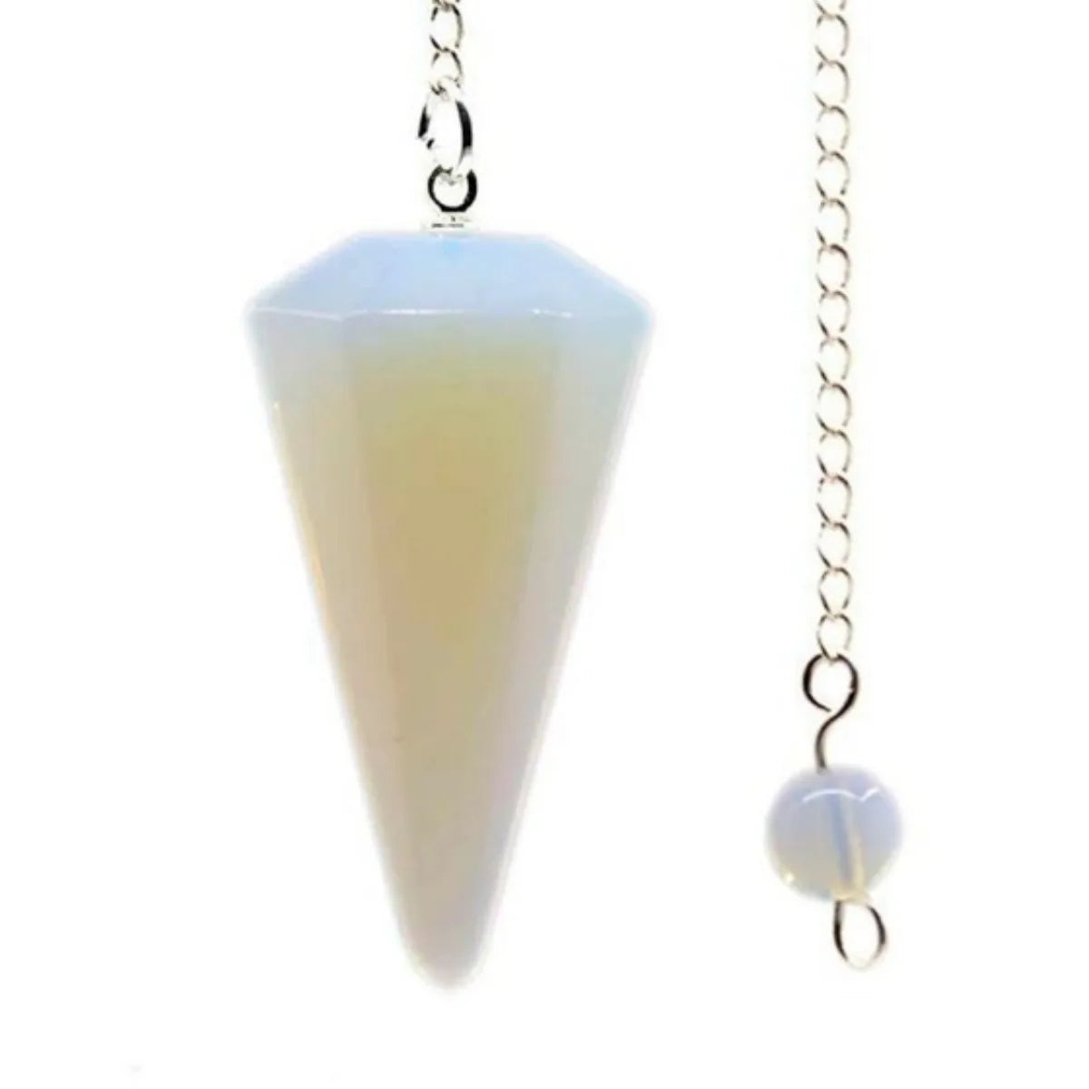 Amethyst Pendulum Charm – Natural Stone Reiki Healing Pendant