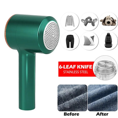 V20 Rechargeable Lint Remover – Dual Use for Clothes & Fabrics