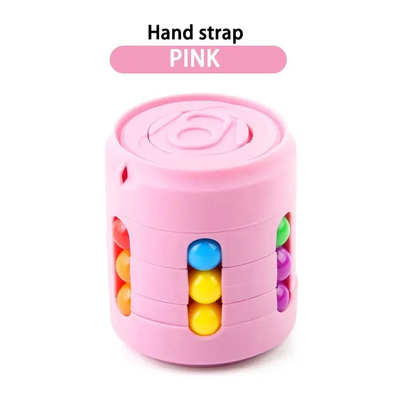 Magic Colorful Beans Fidget Spinner – Multi-Function Stress Relief Toy for Kids & Adults