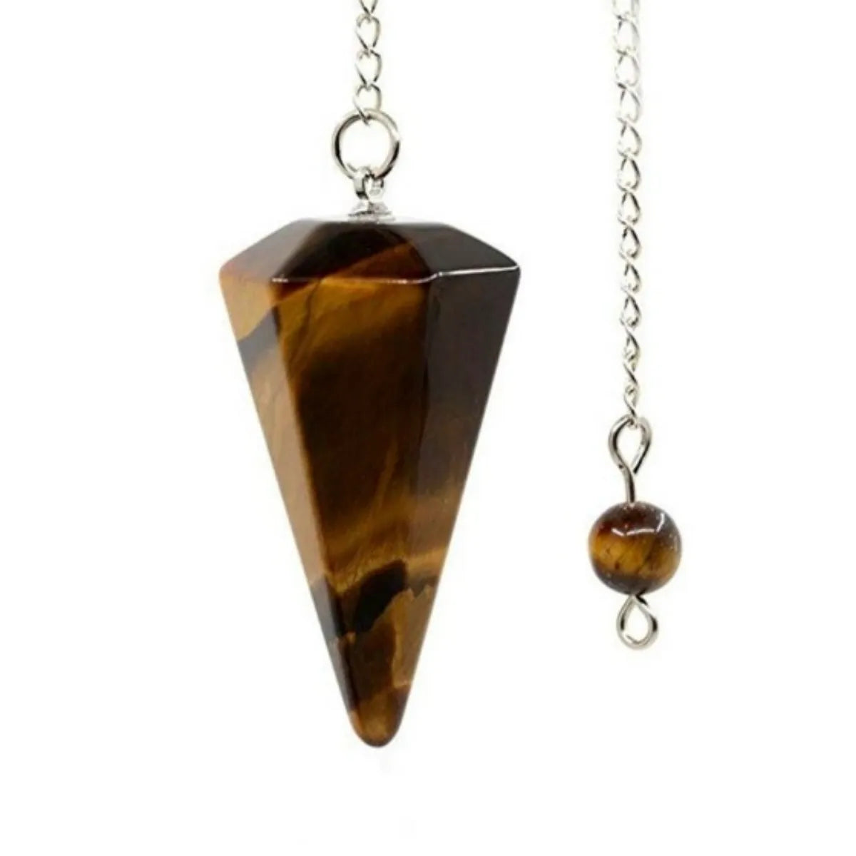 Amethyst Pendulum Charm – Natural Stone Reiki Healing Pendant