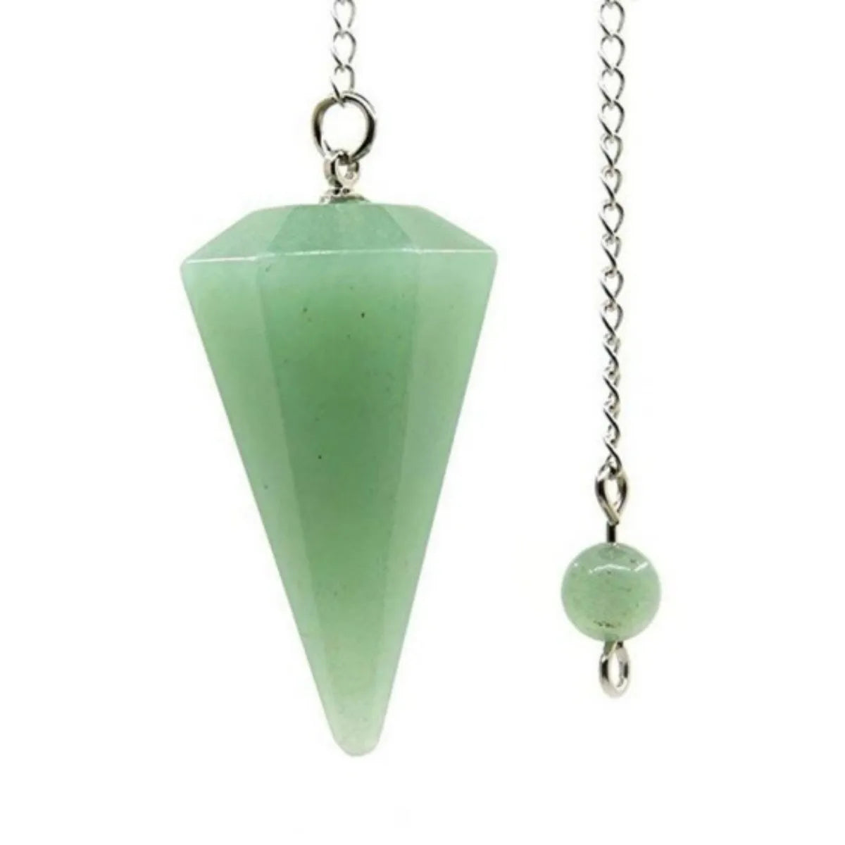 Amethyst Pendulum Charm – Natural Stone Reiki Healing Pendant